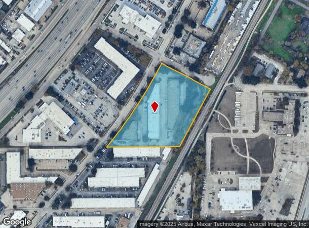 401 S Sherman St, Richardson, TX Parcel Map