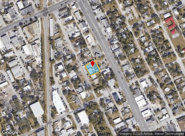  1571 Cypress Ave, Melbourne, FL Parcel Map