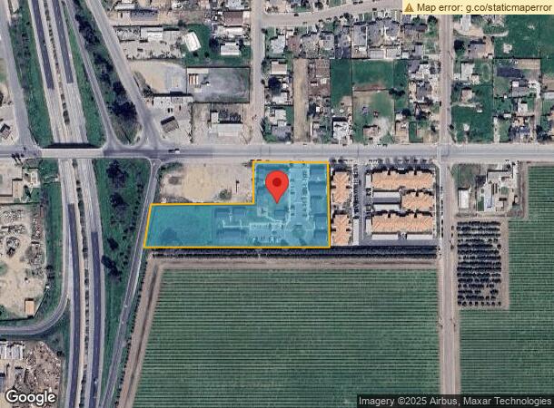  735 E Terra Bella Ave, Pixley, CA Parcel Map