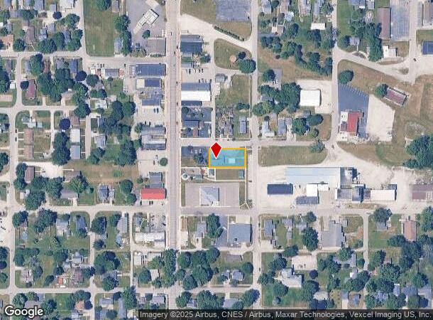 104 Railroad St, Kouts, IN Parcel Map