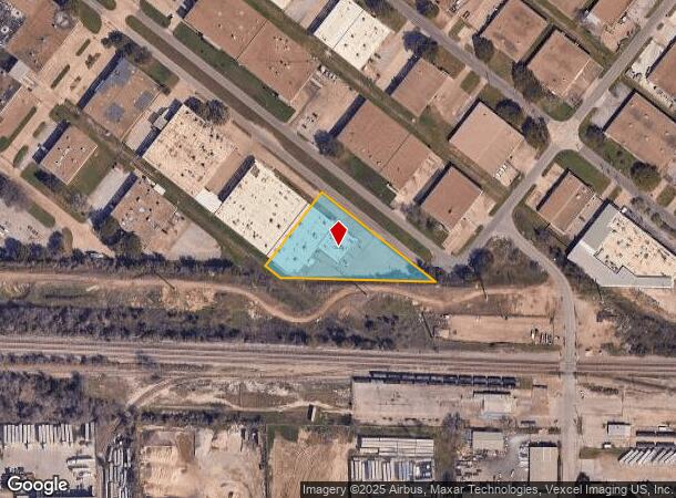 8925 Premier Row, Dallas, TX Parcel Map