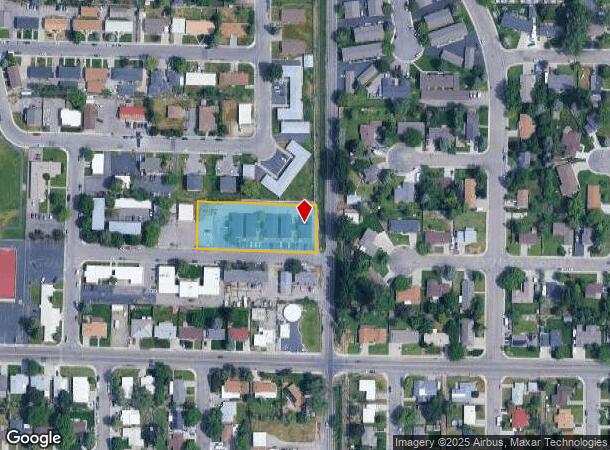  1463 Benton St, Idaho Falls, ID Parcel Map