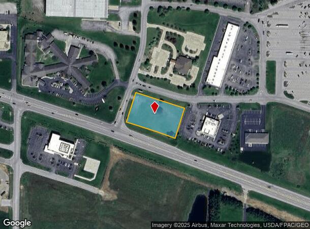  1 Amberwood Pkwy, Ashland, OH Parcel Map