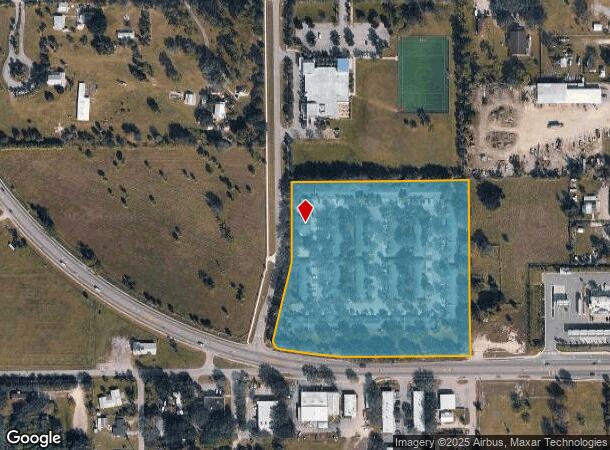 104 Anhinga Cir, Immokalee, FL Parcel Map