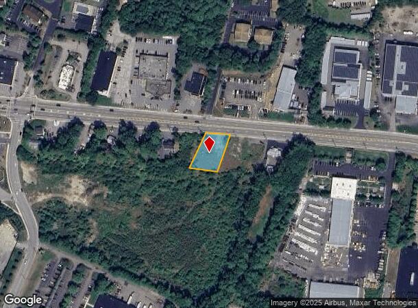  677 Plain St, Marshfield, MA Parcel Map