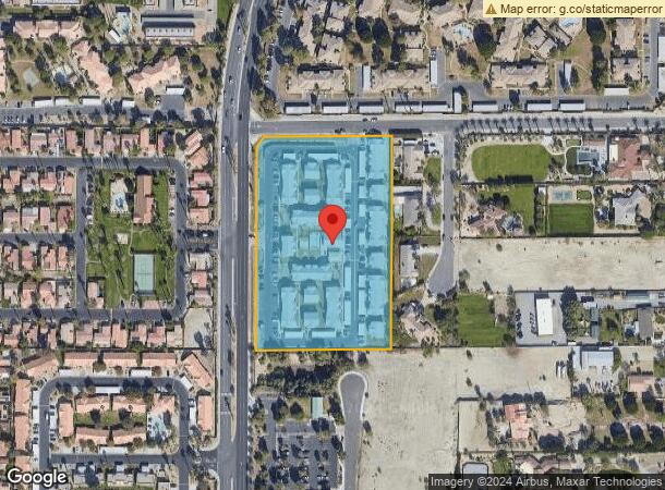  40600 Washington St, Bermuda Dunes, CA Parcel Map