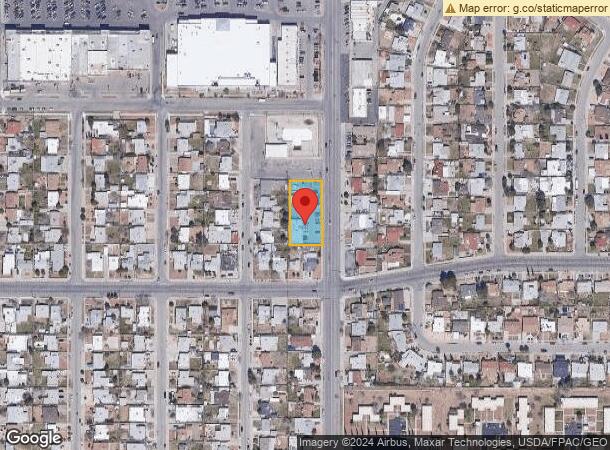  811 Chelsea St, El Paso, TX Parcel Map