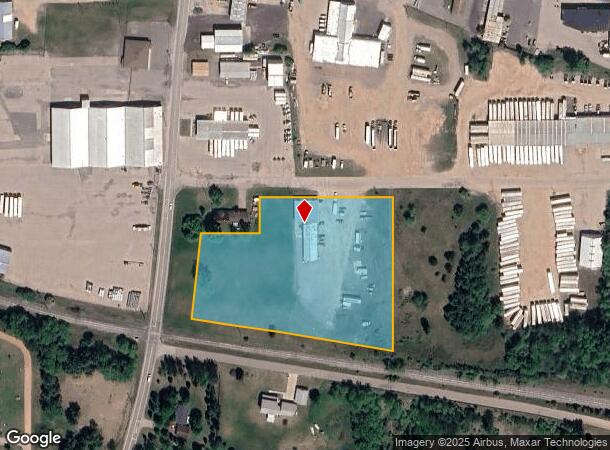 721 Terminal Ave, Iron Mountain, MI Parcel Map