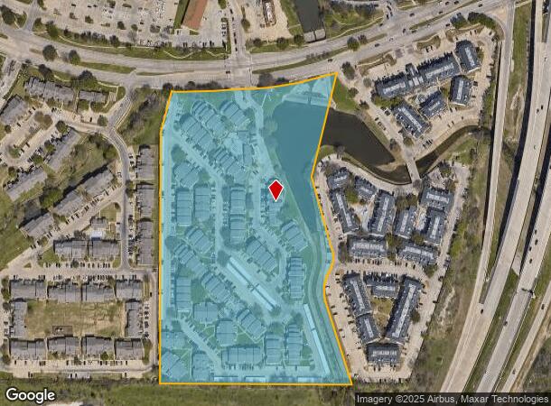  5401 Overton Ridge Blvd, Fort Worth, TX Parcel Map