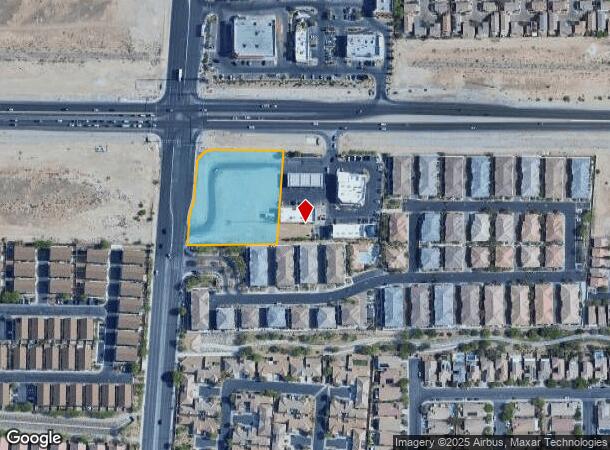  8575 Blue Diamond Rd, Las Vegas, NV Parcel Map