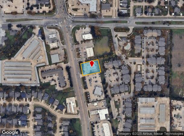 6017 S Cooper St, Arlington, TX Parcel Map