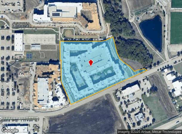 6804 Henneman Way, Mckinney, TX Parcel Map