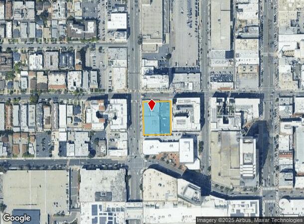 130 N Central Ave, Glendale, CA Parcel Map