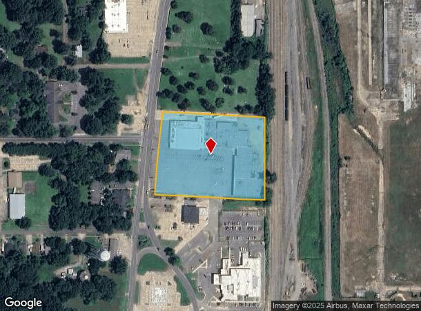  524 N Washington St, Bastrop, LA Parcel Map