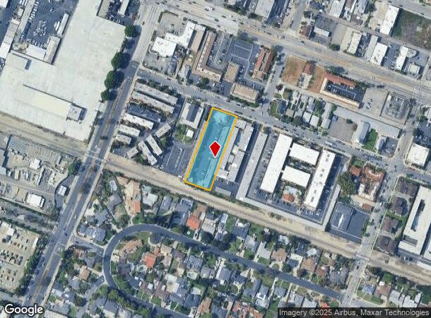 9040 Burke St, Pico Rivera, CA Parcel Map