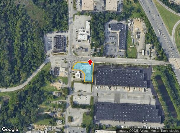 827 Nursery Rd, Linthicum Heights, MD Parcel Map
