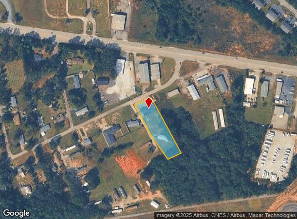  416 Abercrombie Rd, Anderson, SC Parcel Map