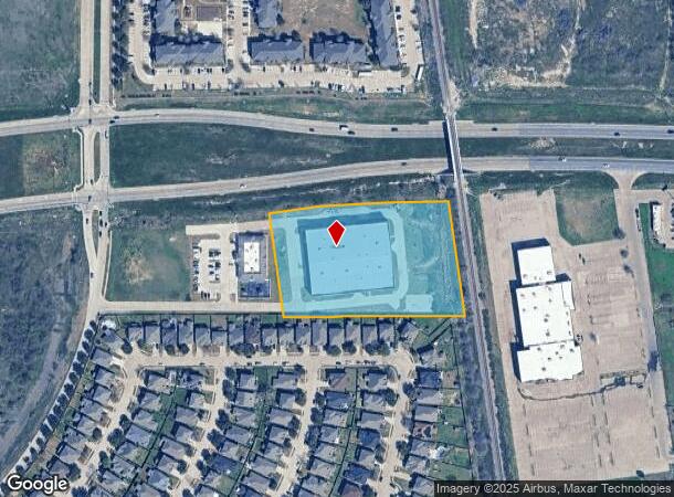  401 W Rendon Crowley Rd, Burleson, TX Parcel Map