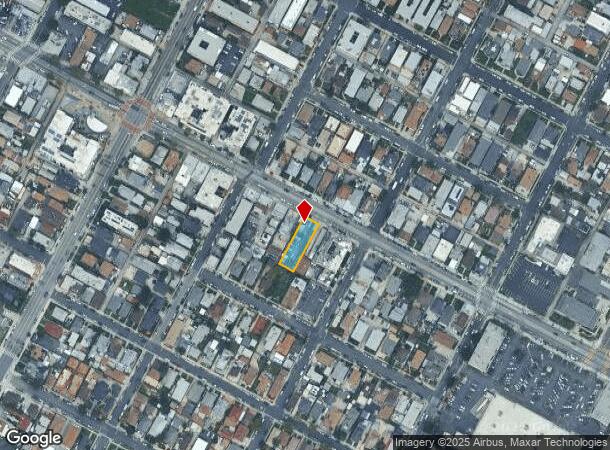  2522 E 1St St, Los Angeles, CA Parcel Map