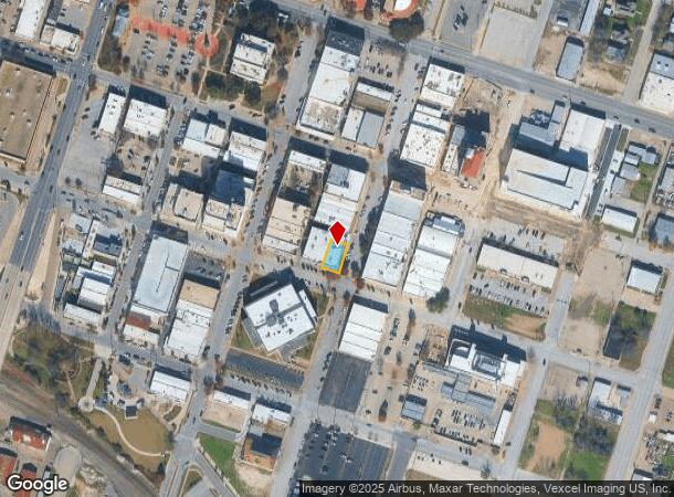  16 S 2Nd St, Temple, TX Parcel Map