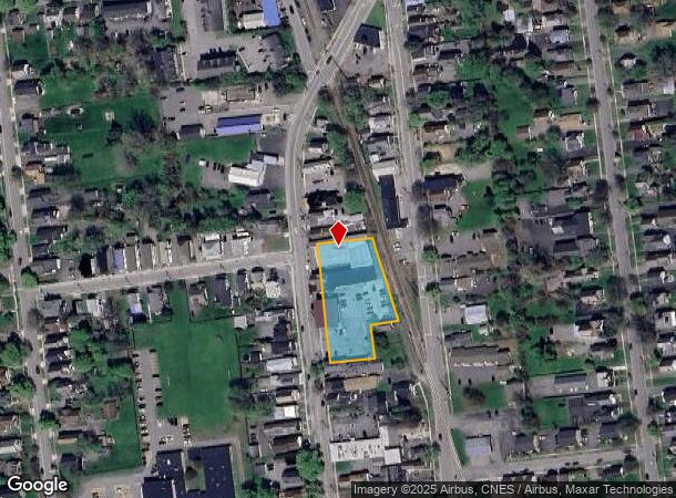244 Margaret St, Plattsburgh, NY Parcel Map