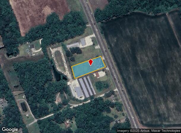 5808 Caratoke Hwy, Poplar Branch, NC Parcel Map