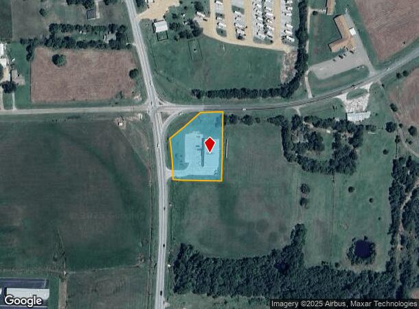  2772 N Center St, Bonham, TX Parcel Map