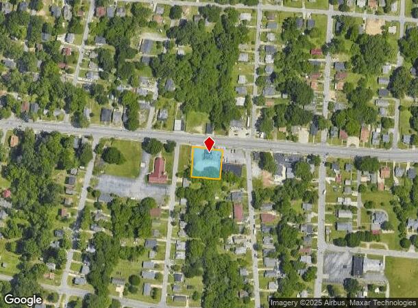  1916 E Green Dr, High Point, NC Parcel Map