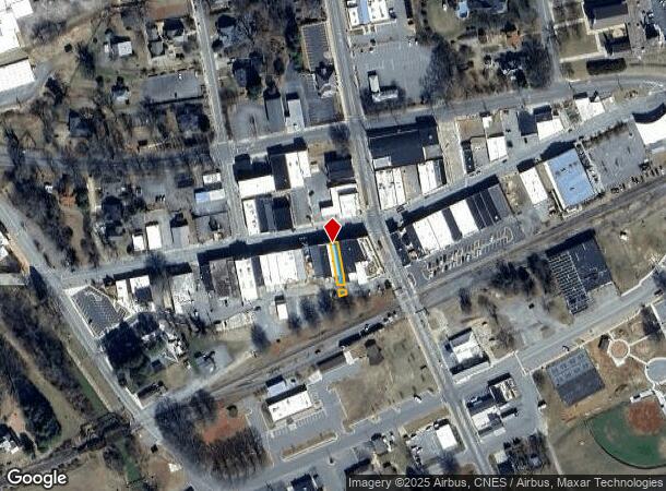 109 W Main St, Elkin, NC Parcel Map