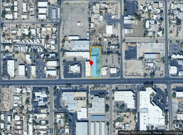  3527 E Fort Lowell Rd, Tucson, AZ Parcel Map