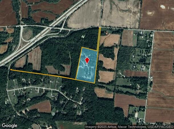 6985 Wilmington Rd, Oregonia, OH Parcel Map