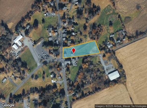 2 Dark Hollow Rd, Pipersville, PA Parcel Map