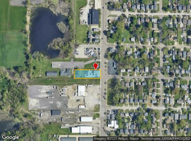  1900 S Main St, Akron, OH Parcel Map