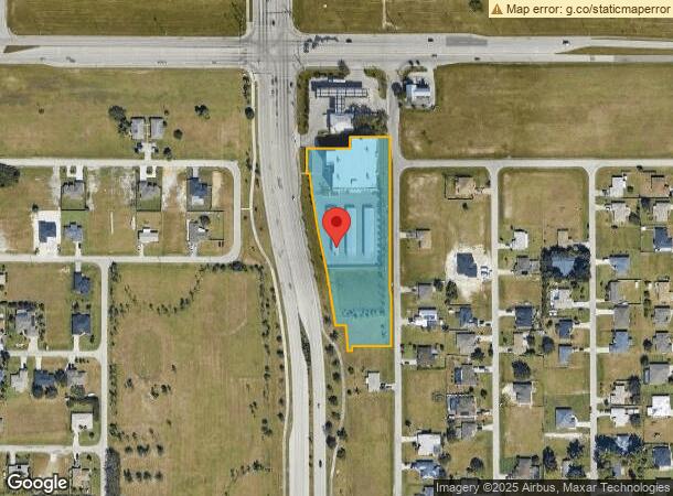  1521 Del Prado Blvd N, Cape Coral, FL Parcel Map