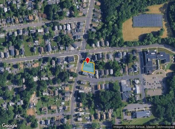  1481 Corbin Ave, New Britain, CT Parcel Map