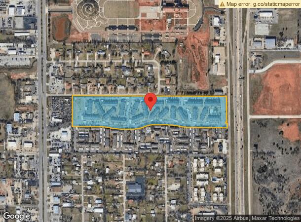  9501 S I 35 Service Rd, Moore, OK Parcel Map