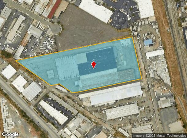  880 Doolittle Dr, San Leandro, CA Parcel Map