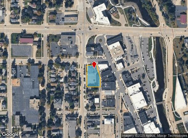  625 Cedar St, West Bend, WI Parcel Map