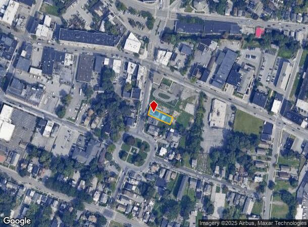 7 S Clinton St, Poughkeepsie, NY Parcel Map