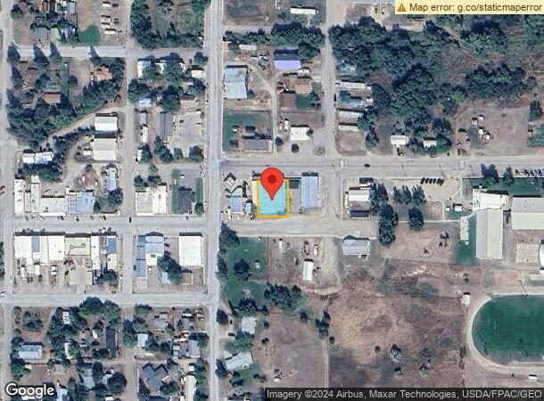  107 Broadway St, Hot Springs, MT Parcel Map