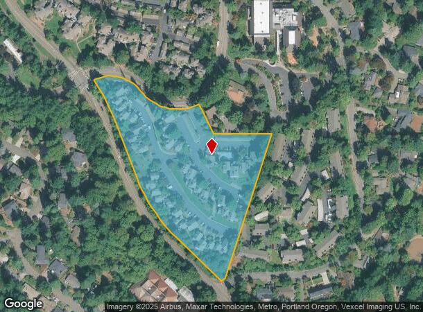 2 Jefferson Pky, Lake Oswego, OR Parcel Map
