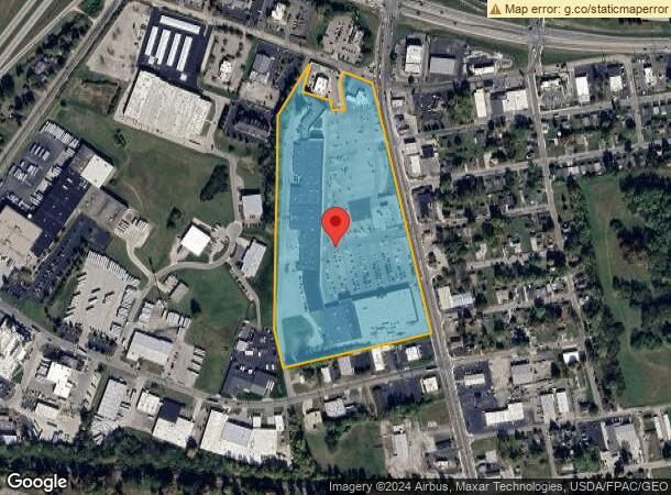  965 N Bechtle Ave, Springfield, OH Parcel Map