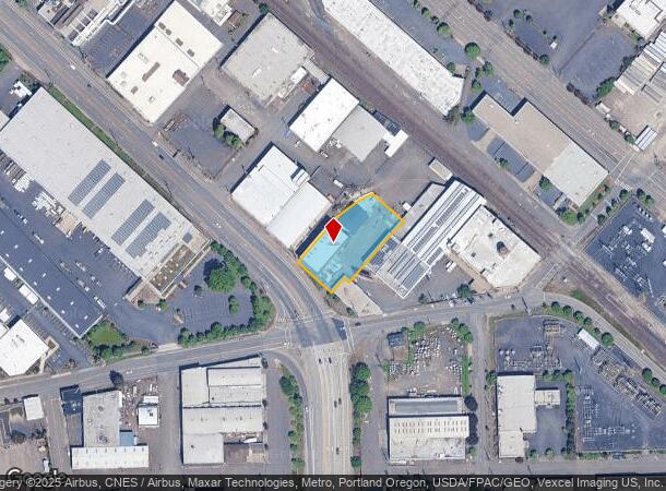 2526 Nw Yeon Ave, Portland, OR Parcel Map