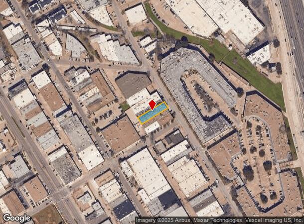  1209 Slocum St, Dallas, TX Parcel Map