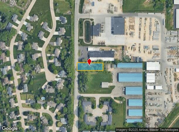 1717 Racine Rd, Menasha, WI Parcel Map