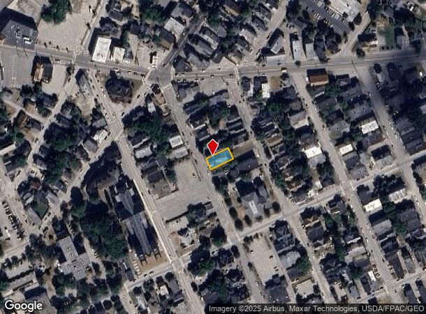  28 Horton St, Lewiston, ME Parcel Map