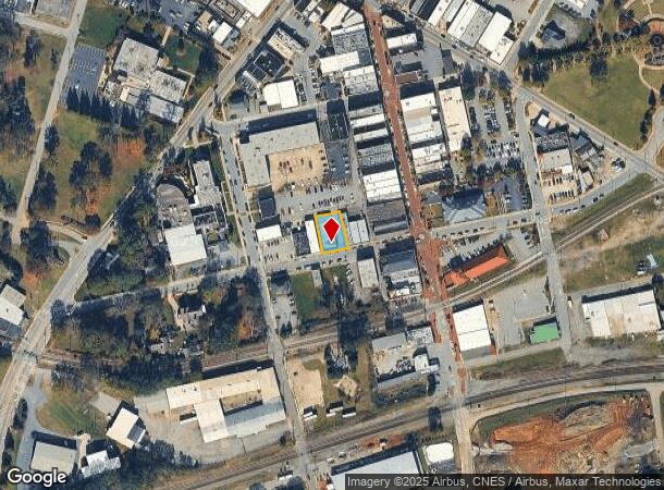 215 Randall St, Greer, SC Parcel Map