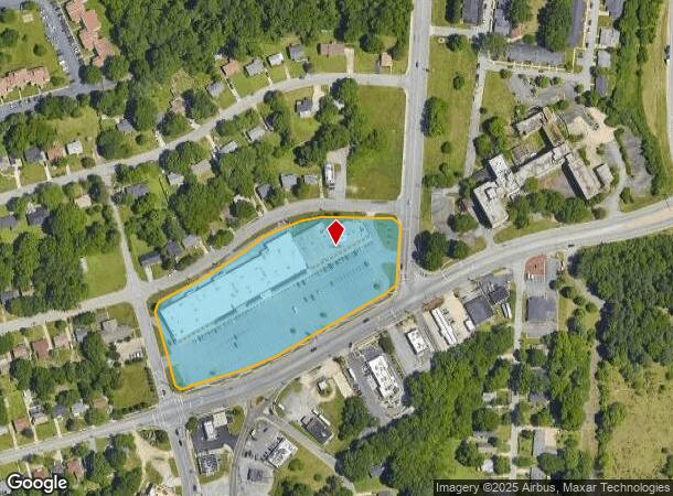 2751 E Lexington Ave, High Point, NC Parcel Map