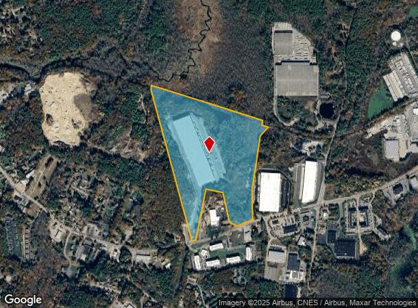  160 Mechanic St, Bellingham, MA Parcel Map