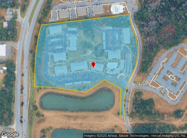 2300 Bluff Oak Way, Tallahassee, FL Parcel Map